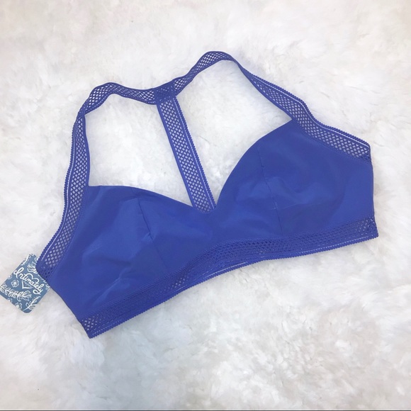 NWT• Free People Blue Iris Layla Bralette - Picture 3 of 8